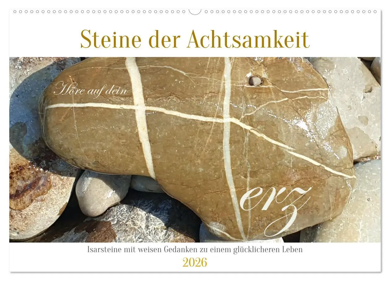 Cover: 9783457532539 | Steine der Achtsamkeit - Isarsteine mit weisen Gedanken zu einem...