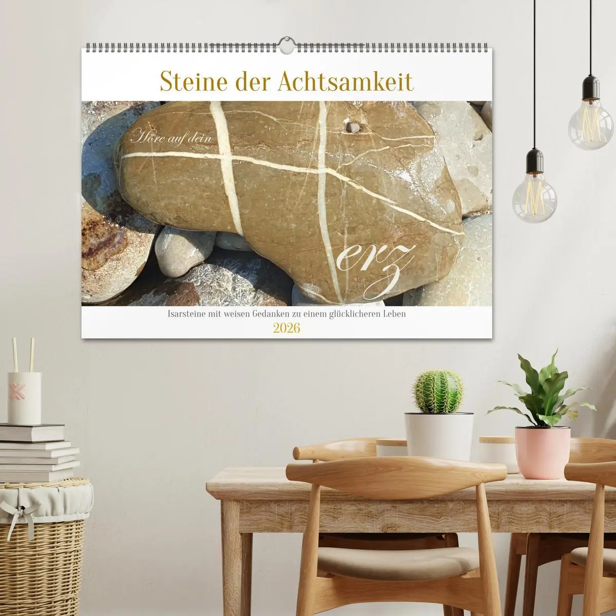 Bild: 9783457532539 | Steine der Achtsamkeit - Isarsteine mit weisen Gedanken zu einem...