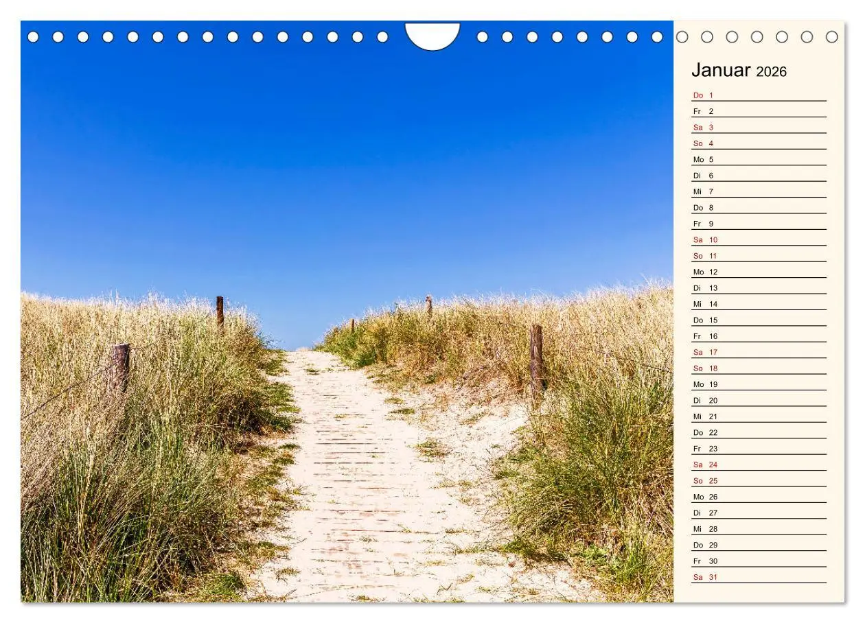 Bild: 9783457842539 | Langeoog Geburtstagskalender (Wandkalender 2026 DIN A4 quer),...