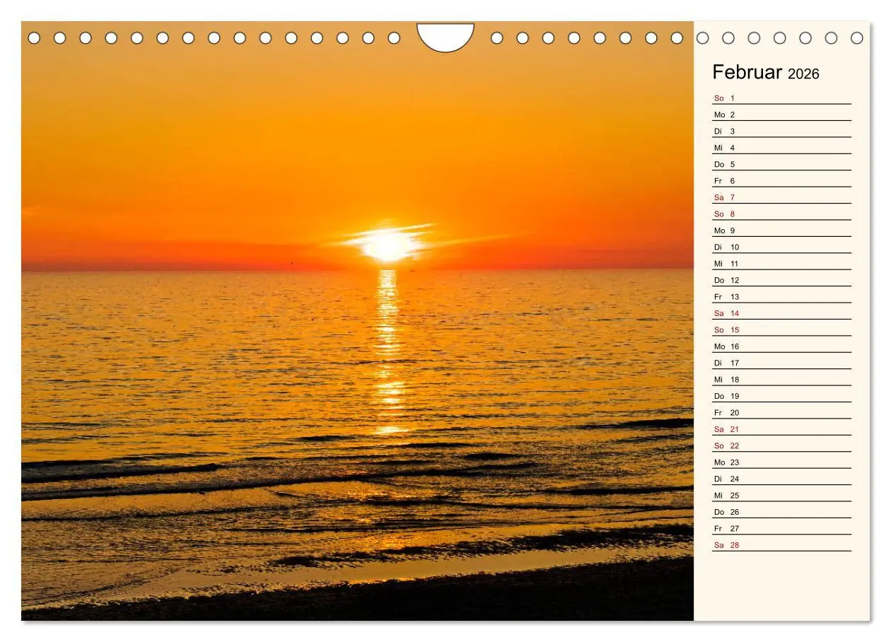 Bild: 9783457842539 | Langeoog Geburtstagskalender (Wandkalender 2026 DIN A4 quer),...