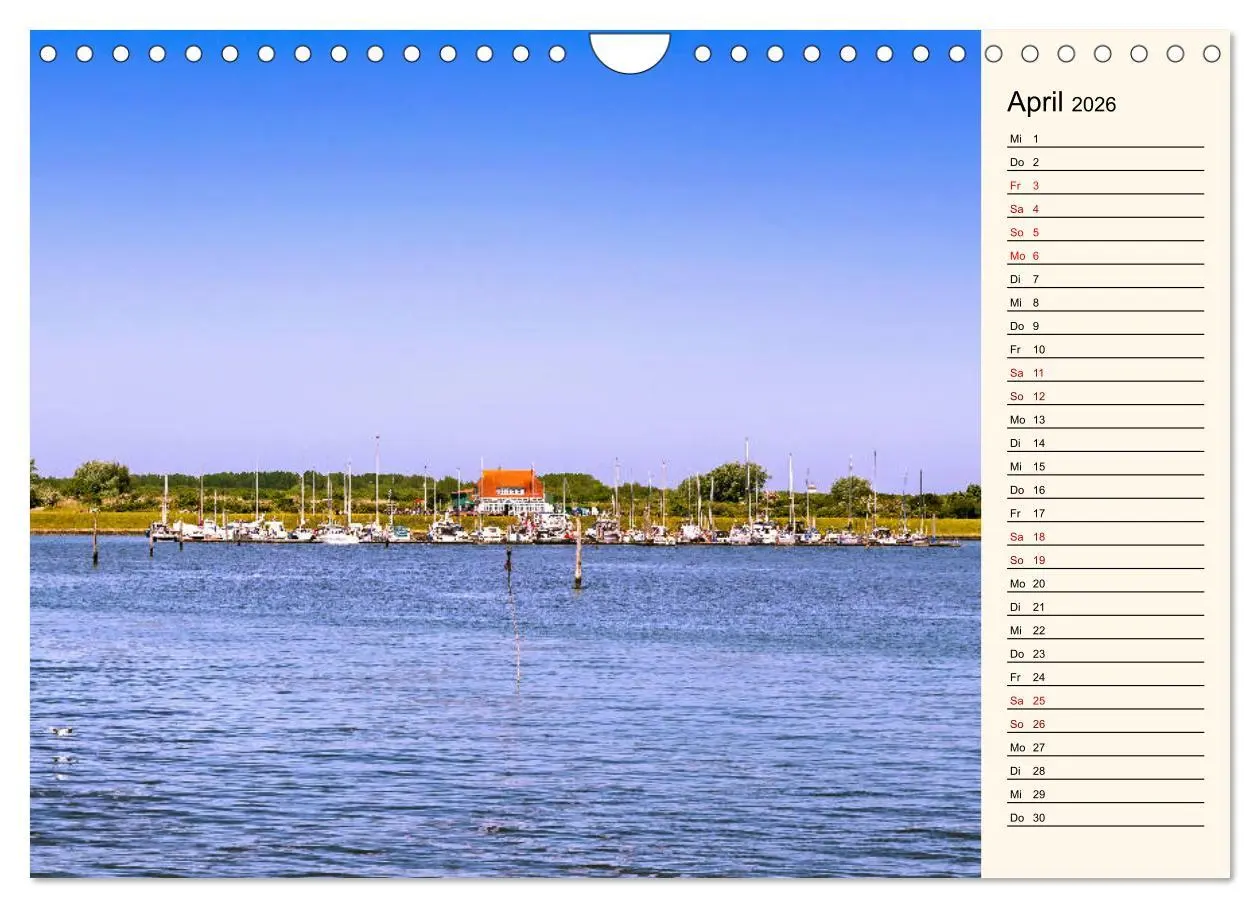 Bild: 9783457842539 | Langeoog Geburtstagskalender (Wandkalender 2026 DIN A4 quer),...