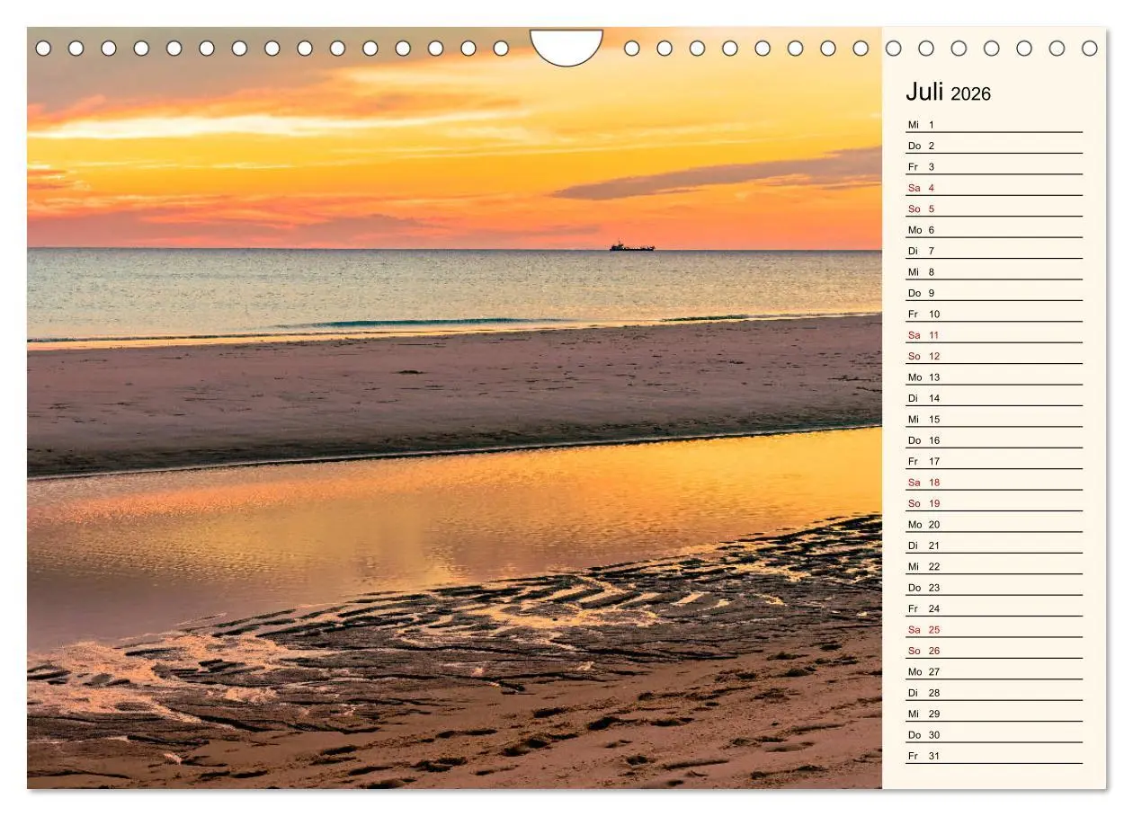Bild: 9783457842539 | Langeoog Geburtstagskalender (Wandkalender 2026 DIN A4 quer),...