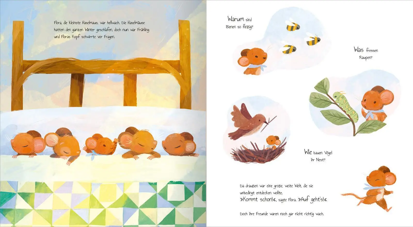 Rückseite: 9783845852539 | Die kleine Haselmaus ist gar nicht müde | Raahat Kaduji | Buch | 40 S.