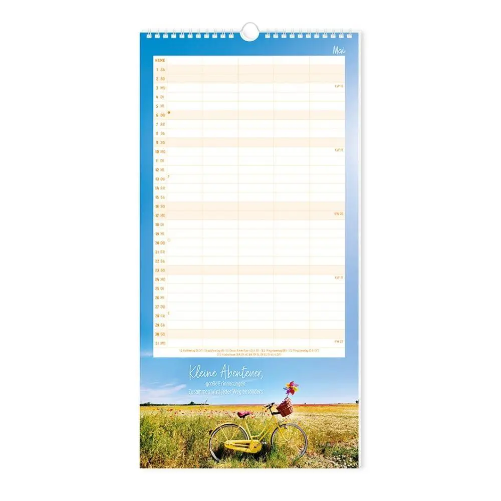 Bild: 9783986362539 | Familienplaner 2027 Classic | Familienplaner | Original | Kalender