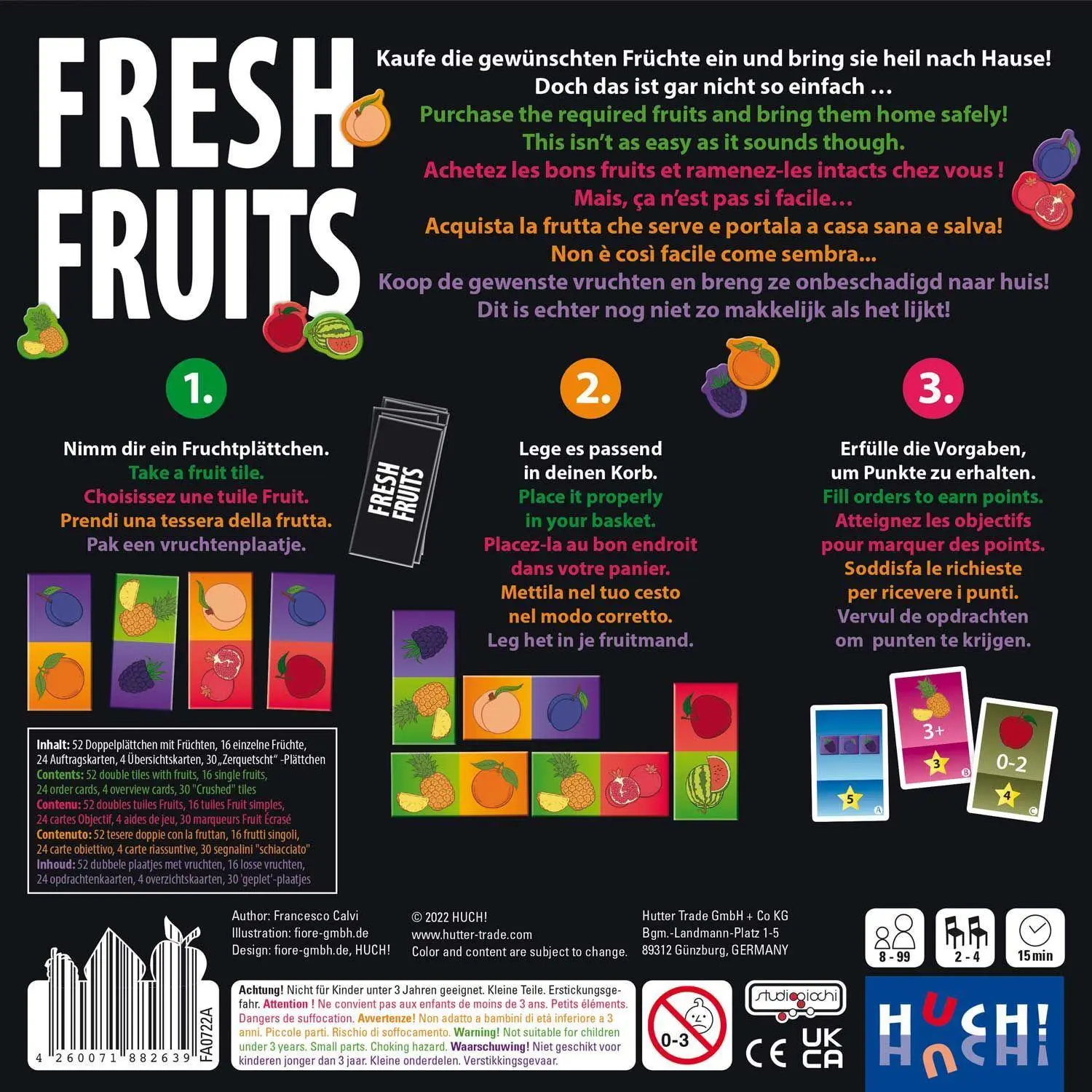 Bild: 4260071882639 | Fresh Fruits | Francesco Calvi | Spiel | In Karton | 882639 | Deutsch