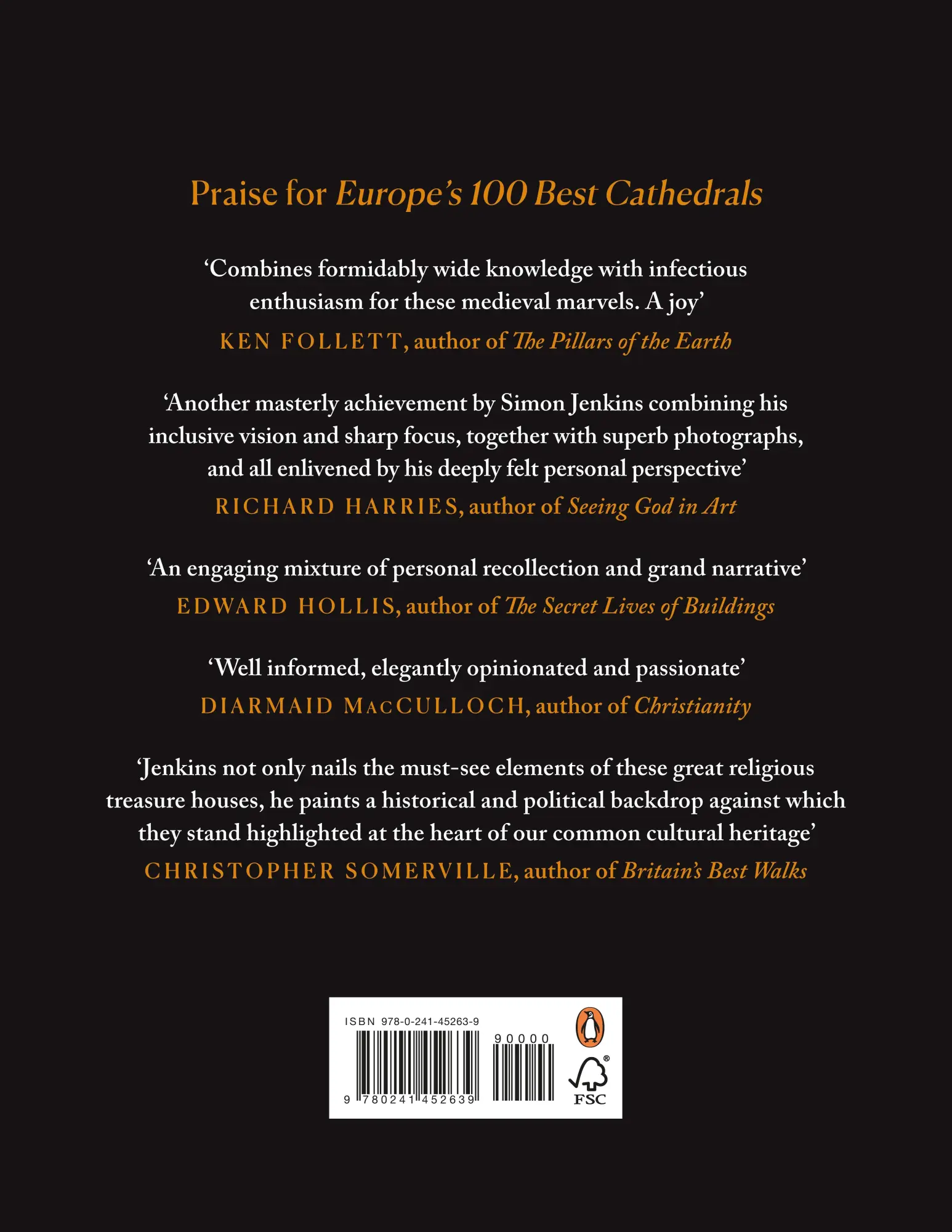 Rückseite: 9780241452639 | Europe's 100 Best Cathedrals | Simon Jenkins | Buch | Gebunden | 2021