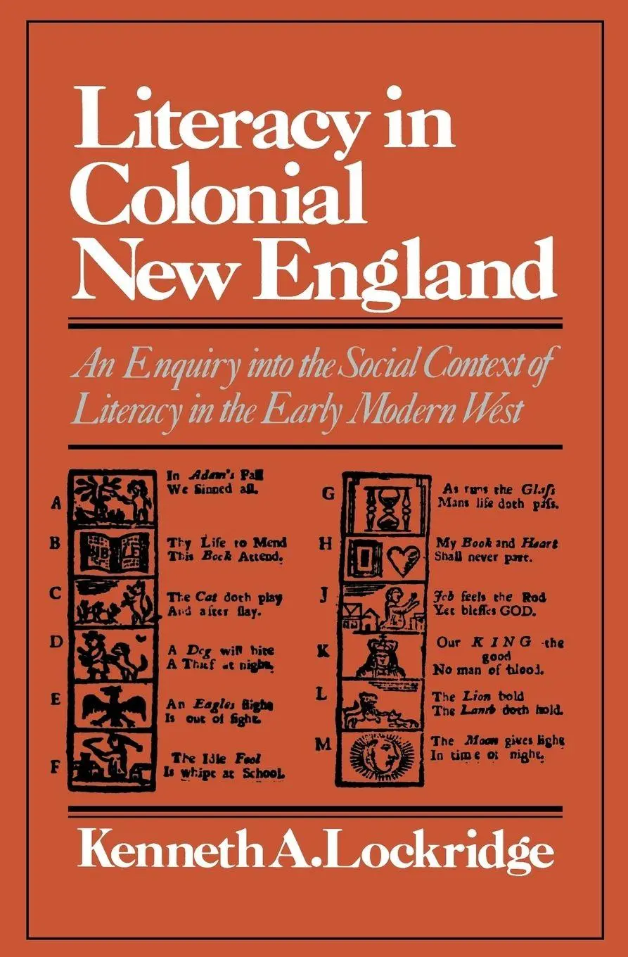 Cover: 9780393092639 | Literacy in Colonial New England an Enquiry Into the Social Context...