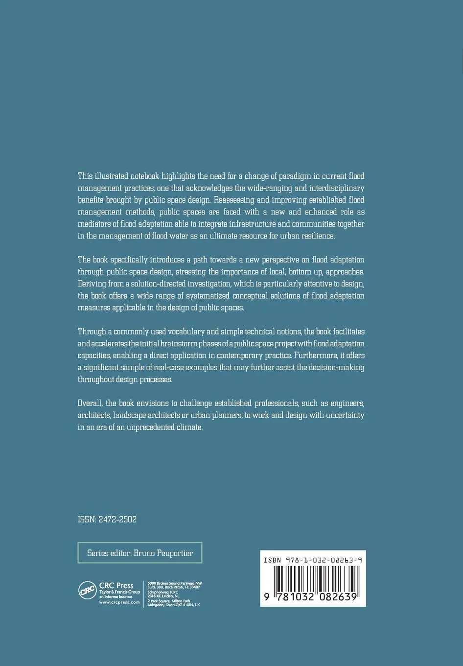 Rückseite: 9781032082639 | Public Spaces for Water | A Design Notebook | Maria Matos Silva | Buch