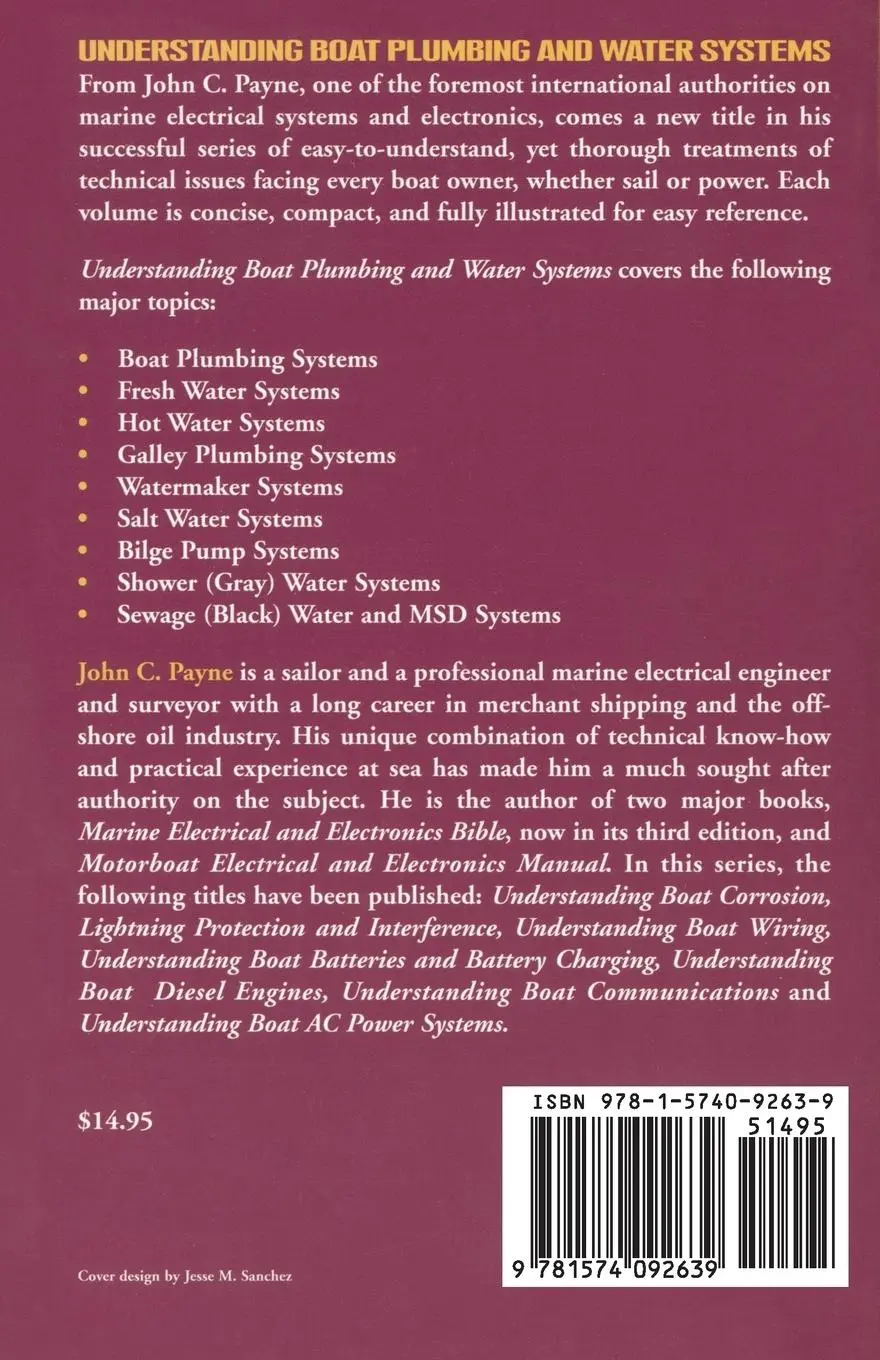 Rückseite: 9781574092639 | Understanding Boat Plumbing and Water Systems | John C. Payne | Buch