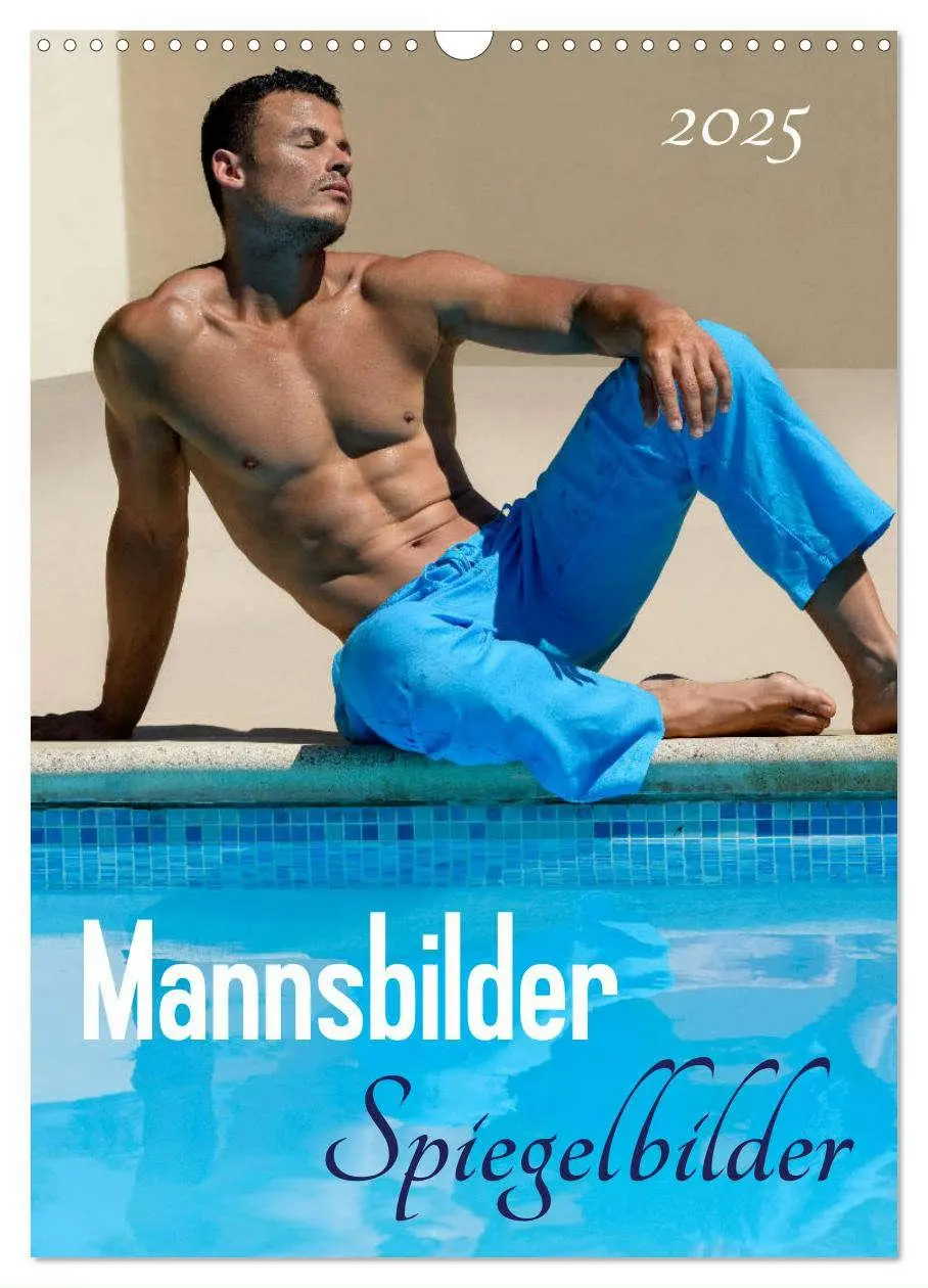 Cover: 9783435982639 | Mannsbilder Spiegelbilder (Wandkalender 2025 DIN A3 hoch), CALVENDO...