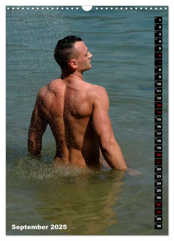 Bild: 9783435982639 | Mannsbilder Spiegelbilder (Wandkalender 2025 DIN A3 hoch), CALVENDO...