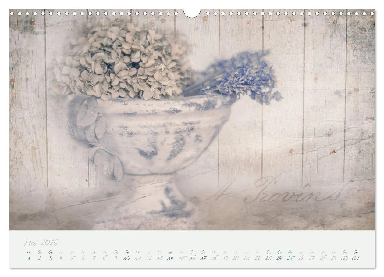 Bild: 9783457902639 | Shabby ist Chic (Wandkalender 2026 DIN A3 quer), CALVENDO...