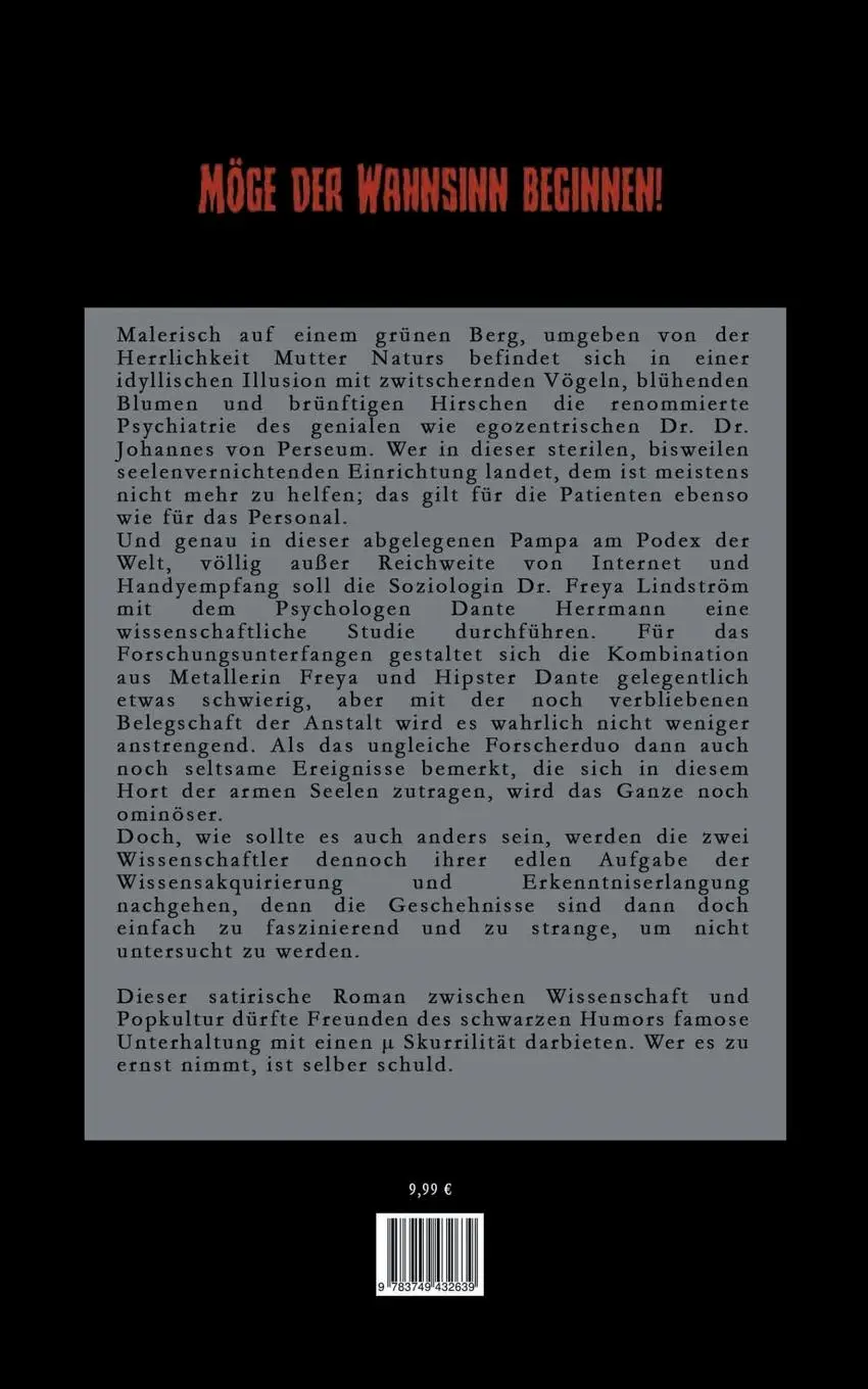 Rückseite: 9783749432639 | Klapsocalypse | Kathy Kahner | Taschenbuch | 168 S. | Deutsch | 2019