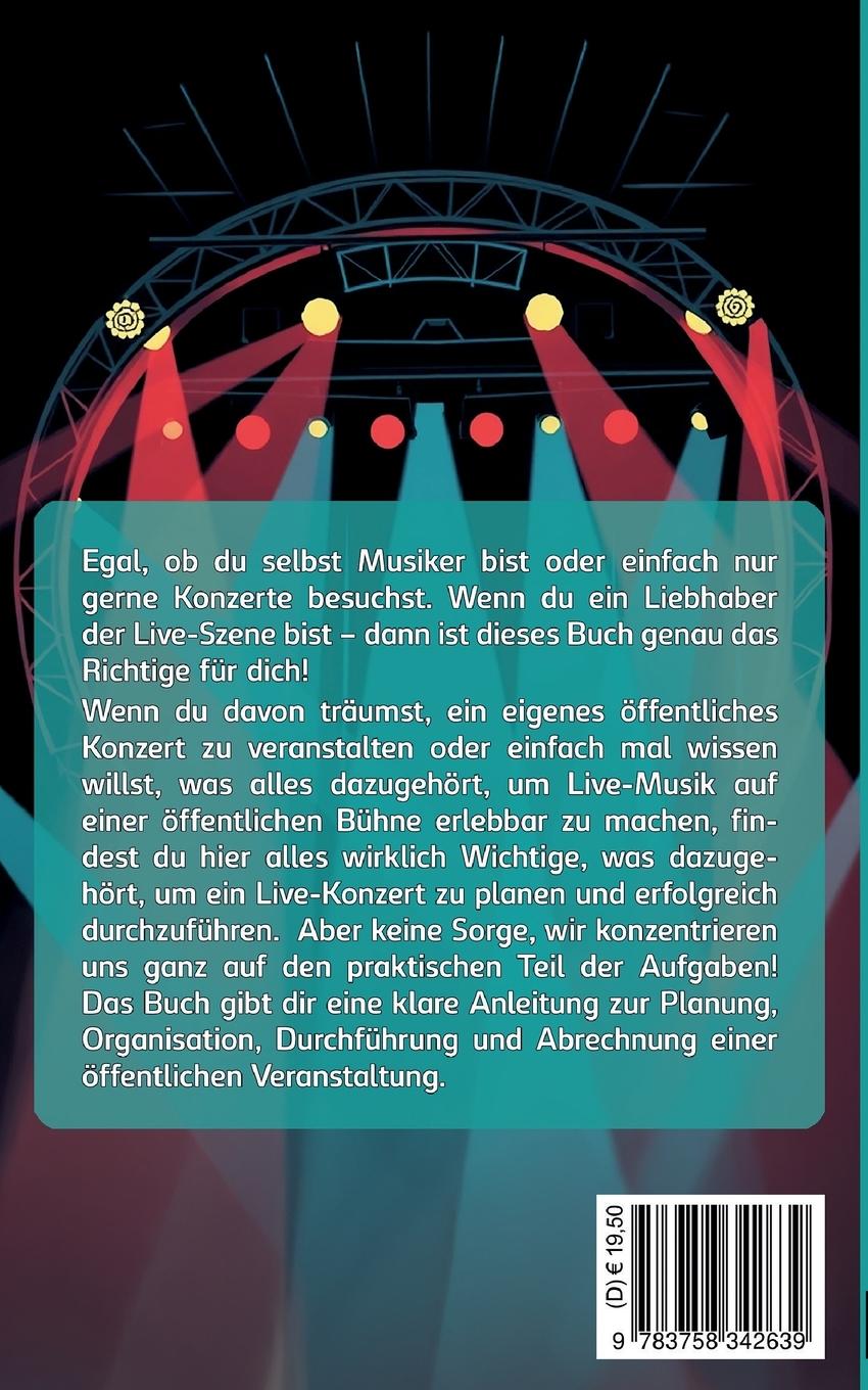 Rückseite: 9783758342639 | Konzertveranstalter | Wissen wie`s geht | Mirko Dominiak | Taschenbuch