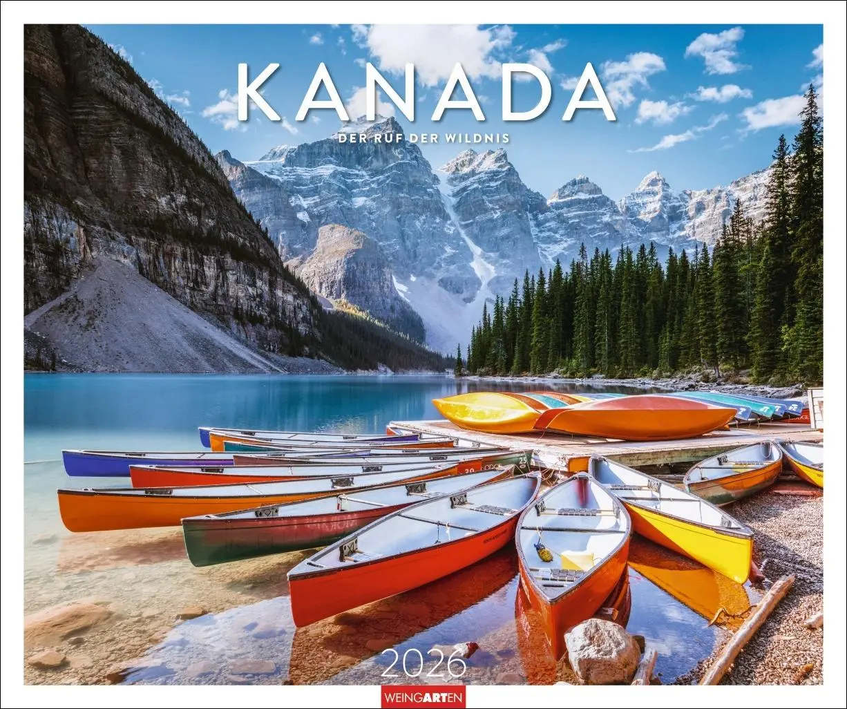 Cover: 9783839902639 | Kanada Kalender 2026 - Der Ruf der Wildnis | Kalender | Spiralbindung