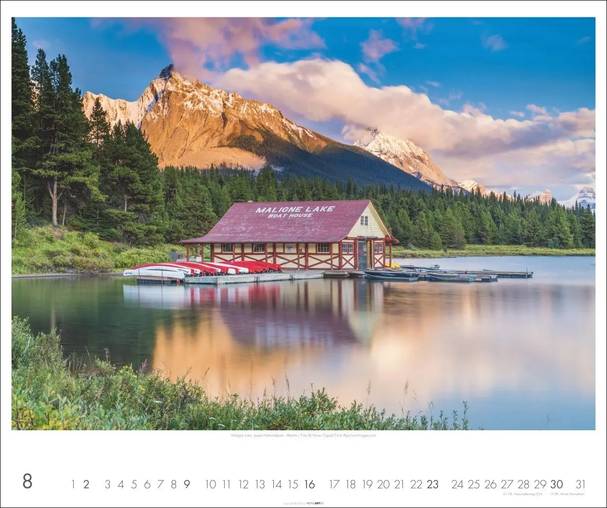 Bild: 9783839902639 | Kanada Kalender 2026 - Der Ruf der Wildnis | Kalender | Spiralbindung