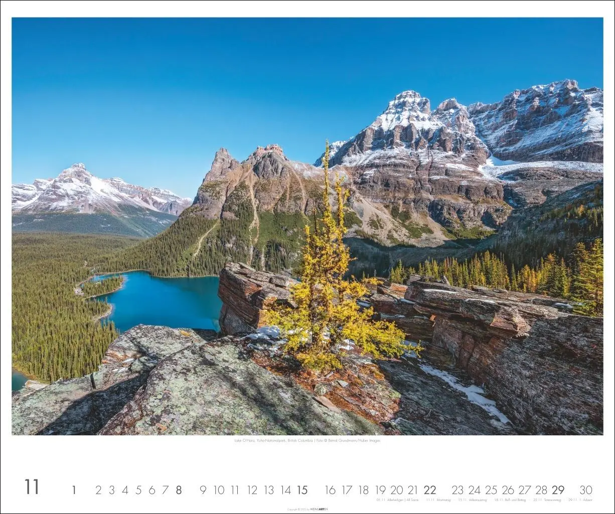Bild: 9783839902639 | Kanada Kalender 2026 - Der Ruf der Wildnis | Kalender | Spiralbindung