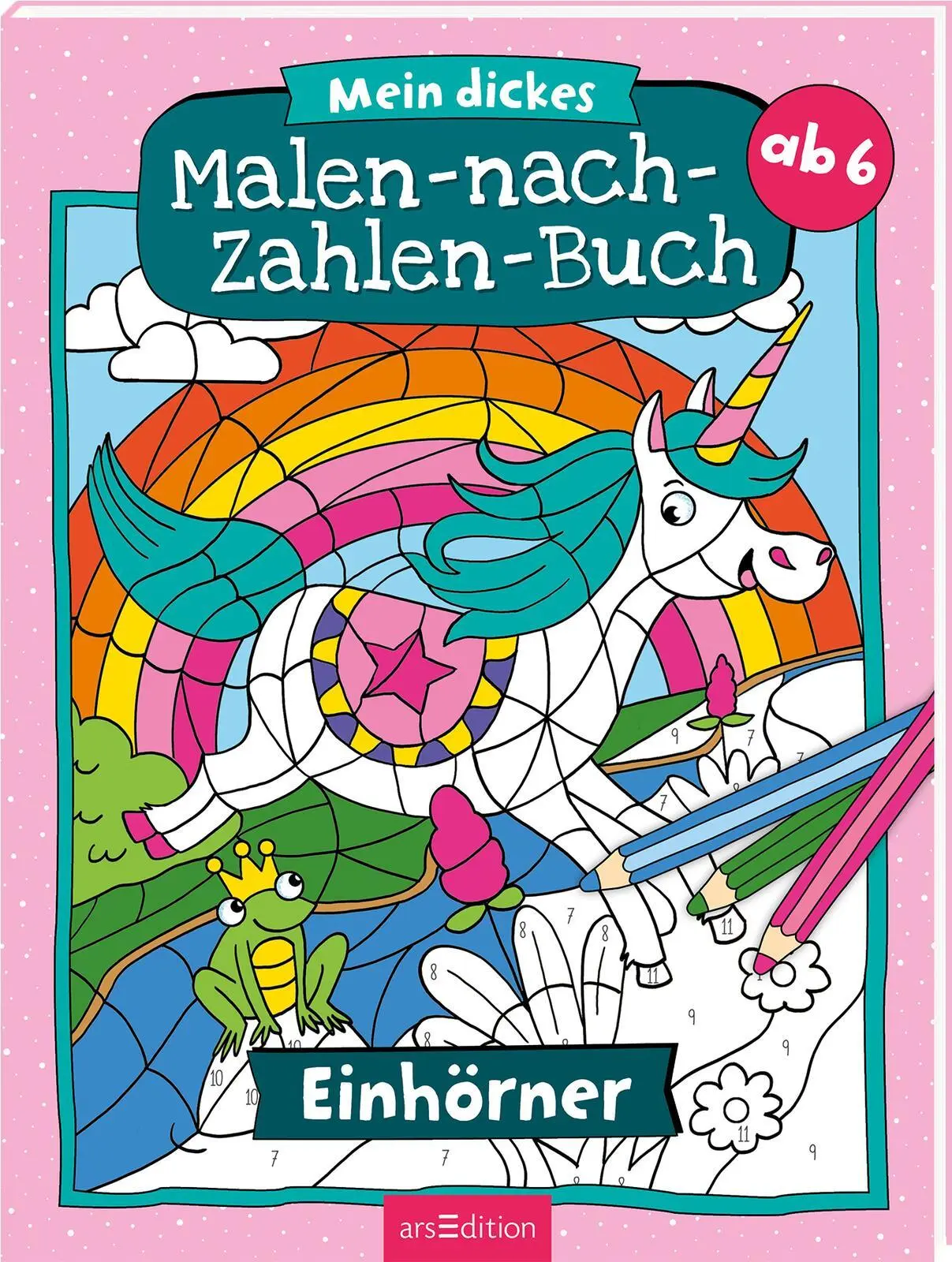 Cover: 9783845842639 | Mein dickes Malen-nach-Zahlen-Buch - Einhörner | Christine Thau | Buch