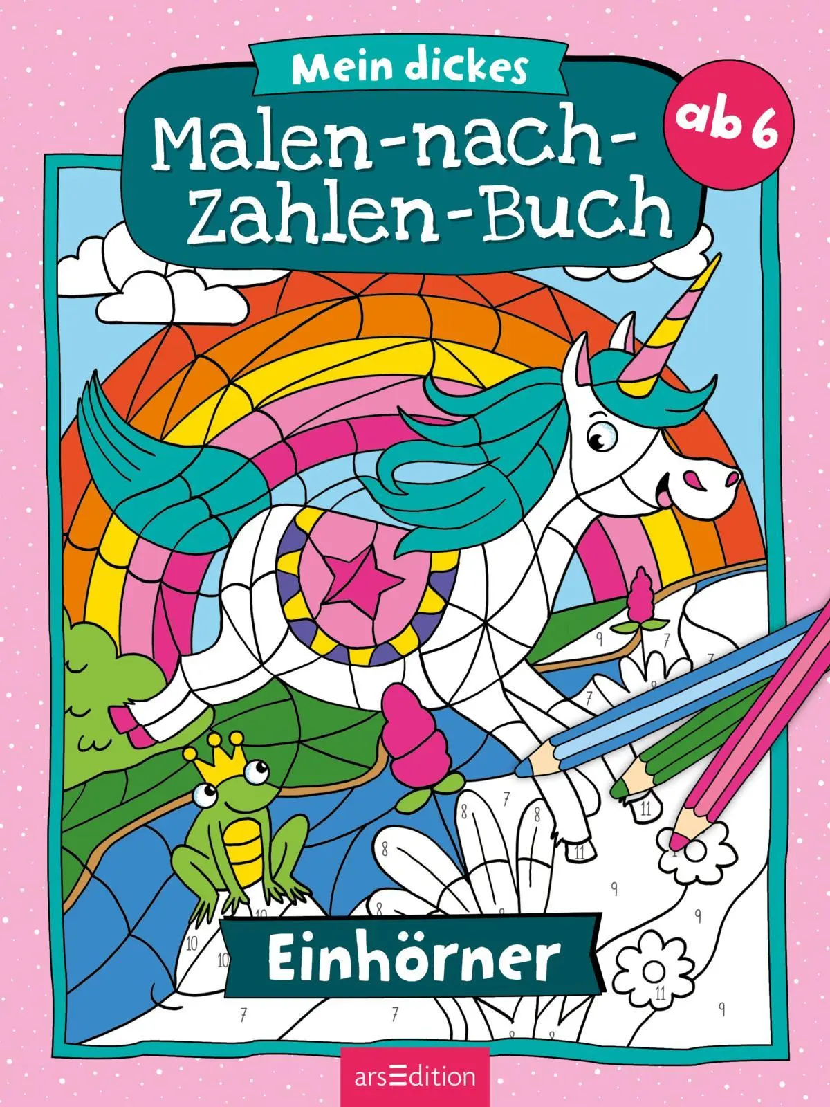 Bild: 9783845842639 | Mein dickes Malen-nach-Zahlen-Buch - Einhörner | Christine Thau | Buch