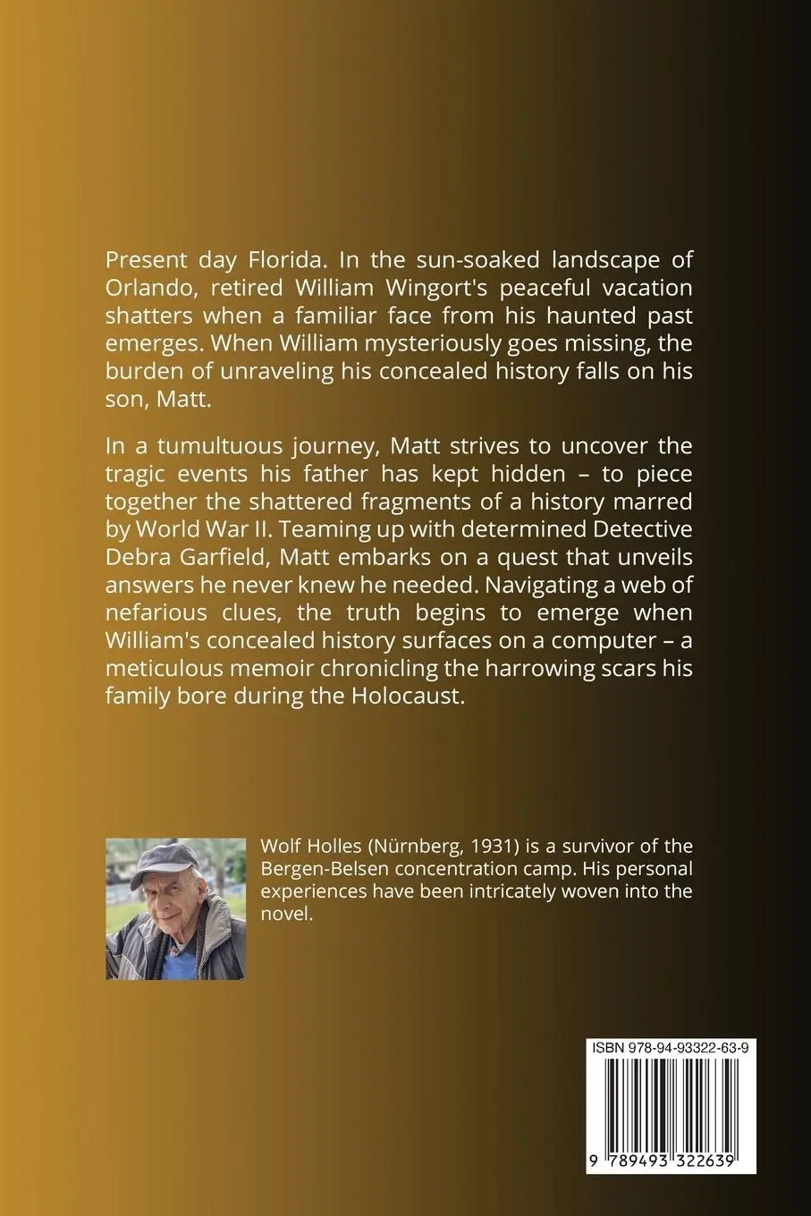 Rückseite: 9789493322639 | A Semblance of Justice | Based on true Holocaust experiences | Holles