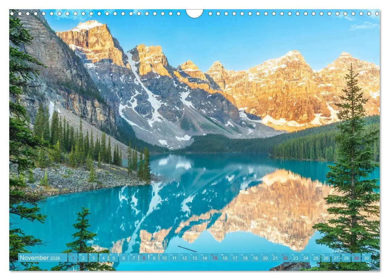 Bild: 9783457752739 | Unterwegs in Kanadas Westen (Wandkalender 2026 DIN A3 quer),...