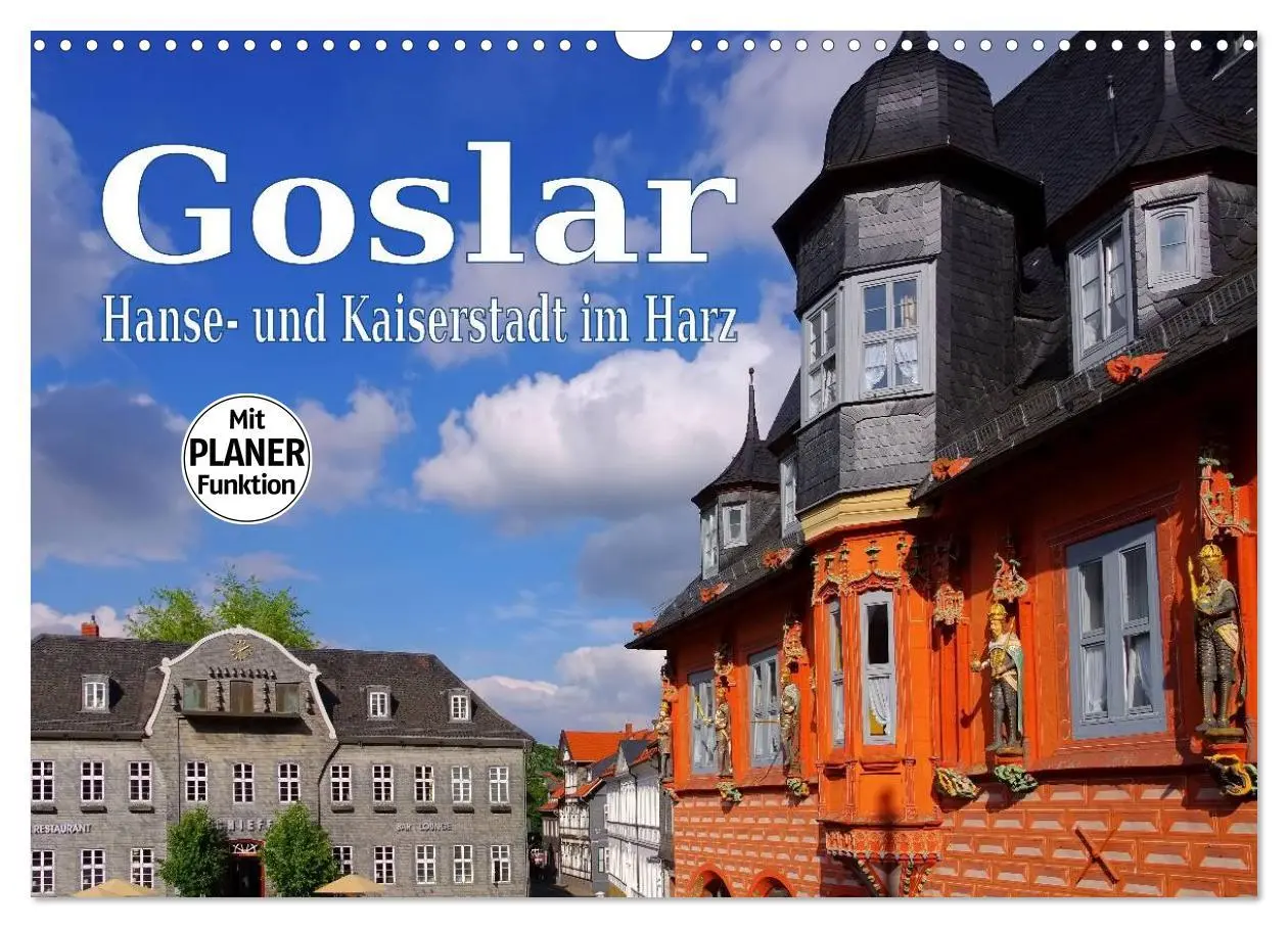 Cover: 9783457992739 | Goslar - Hanse- und Kaiserstadt im Harz (Wandkalender 2026 DIN A3...