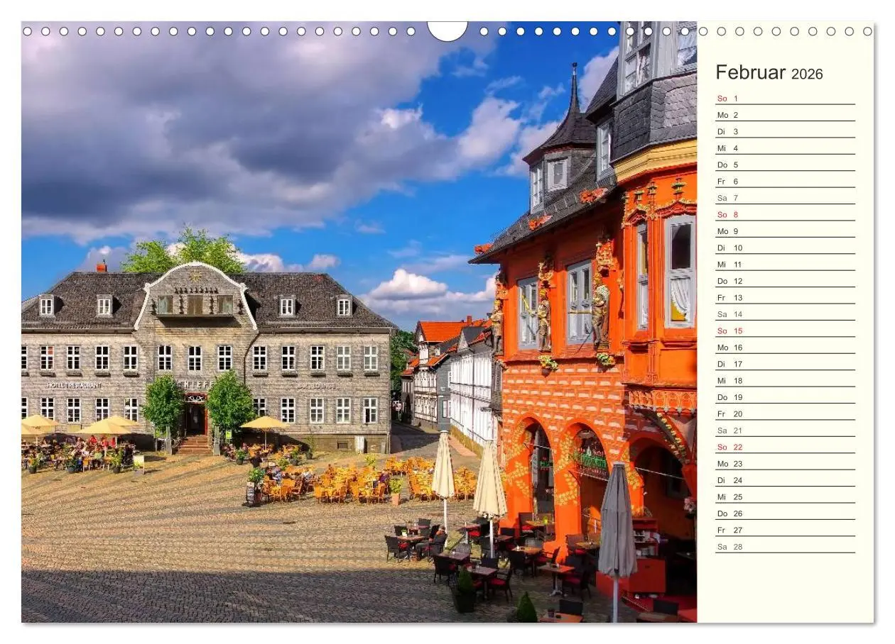 Bild: 9783457992739 | Goslar - Hanse- und Kaiserstadt im Harz (Wandkalender 2026 DIN A3...