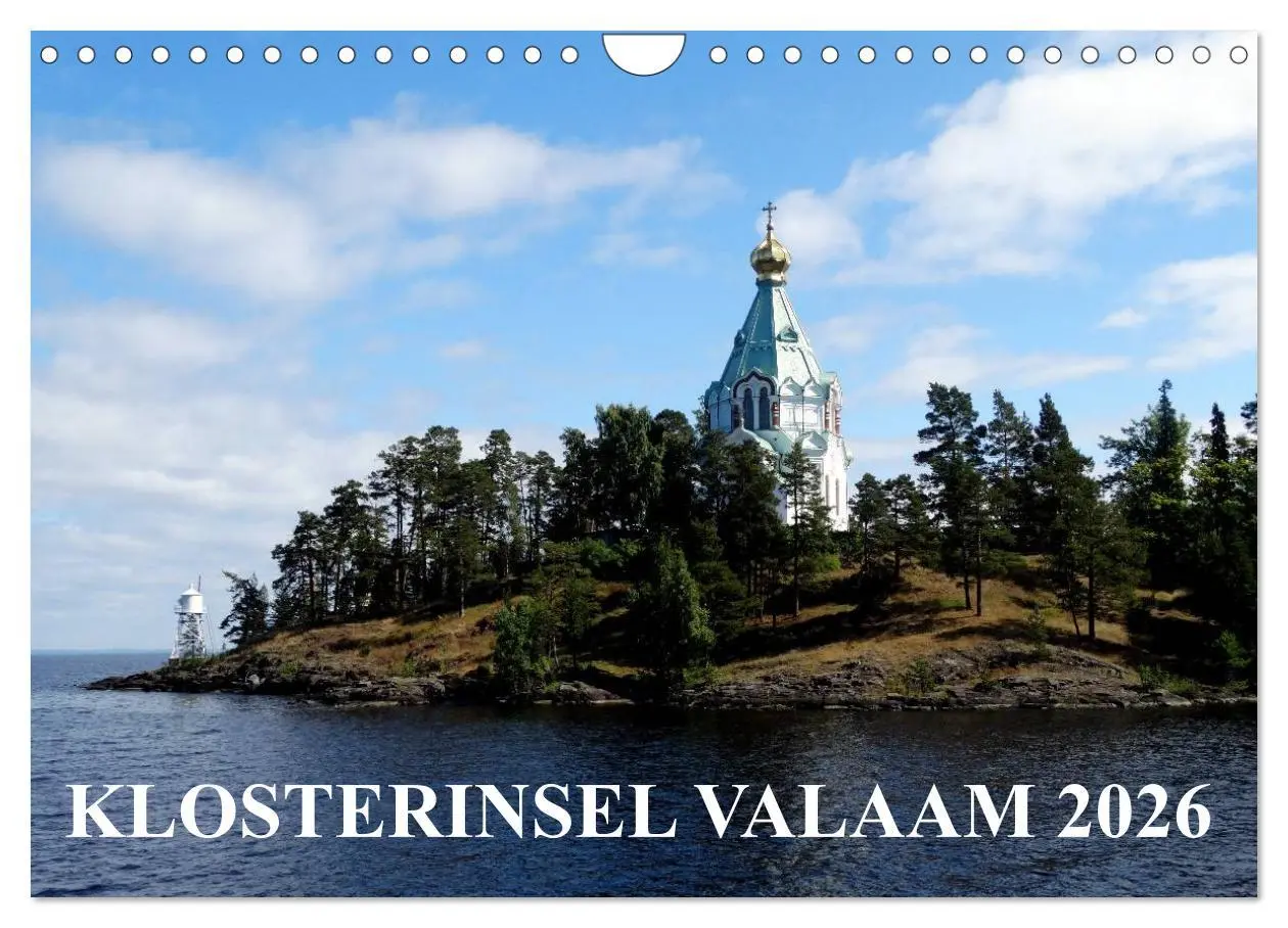 Cover: 9783516082739 | KLOSTERINSEL VALAAM 2026 (Wandkalender 2026 DIN A4 quer), CALVENDO...