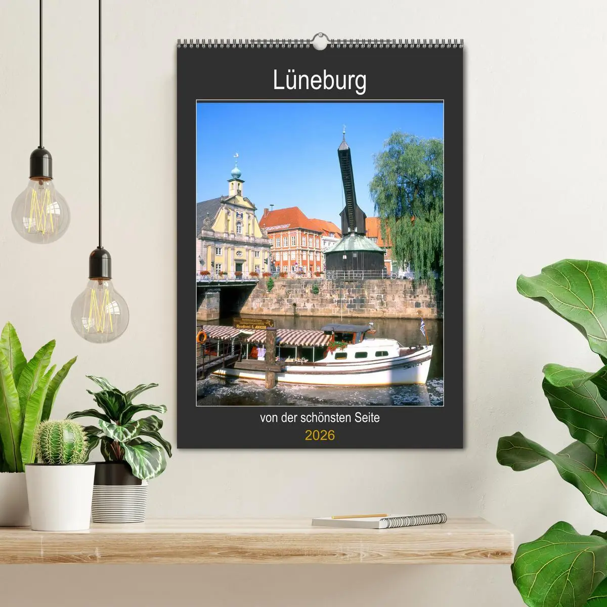 Bild: 9783516392739 | Lüneburg, von der schönsten Seite (Wandkalender 2026 DIN A2 hoch),...