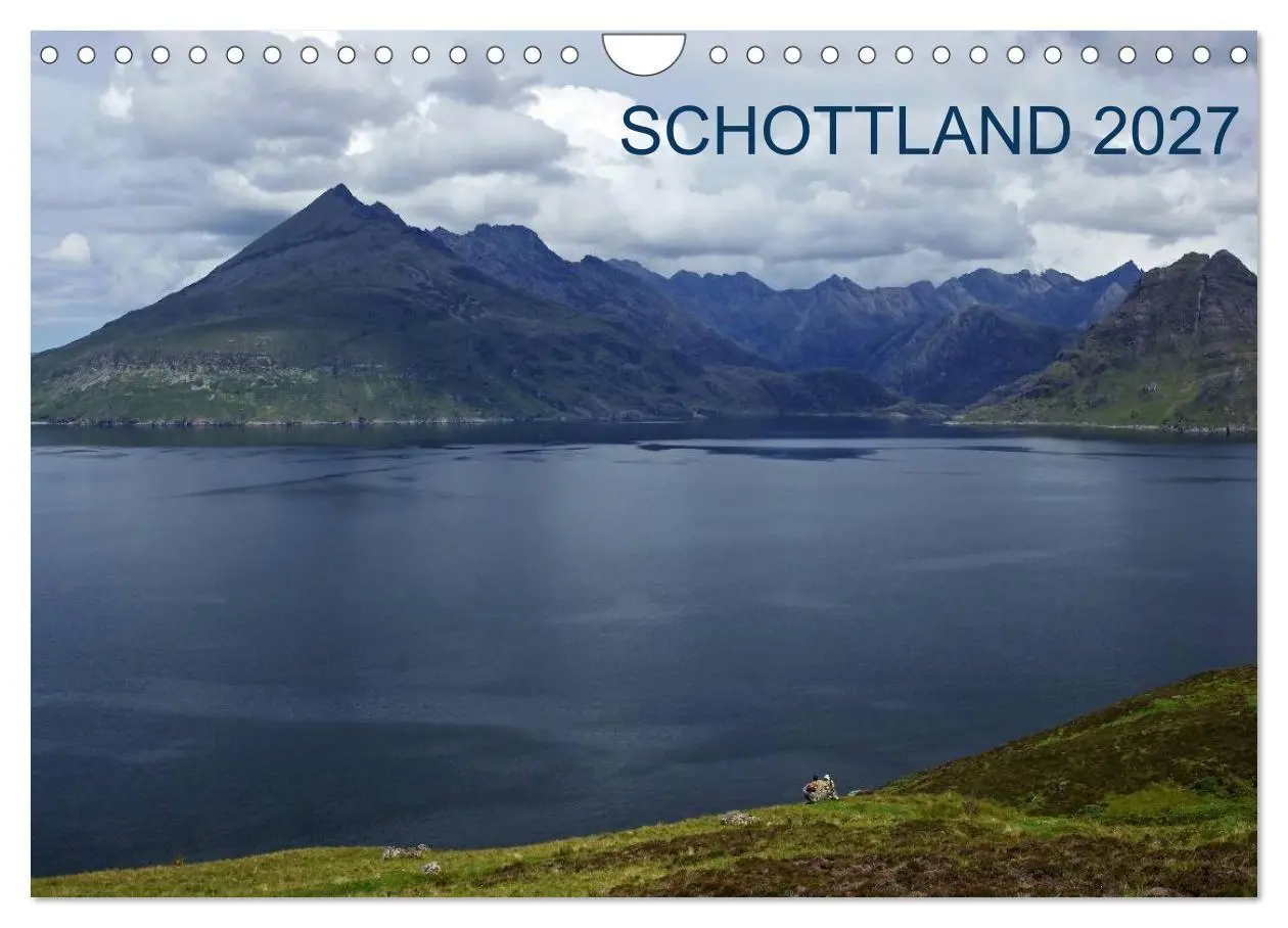 Cover: 9783594202739 | Schottland 2027 (Wandkalender 2027 DIN A4 quer), CALVENDO...