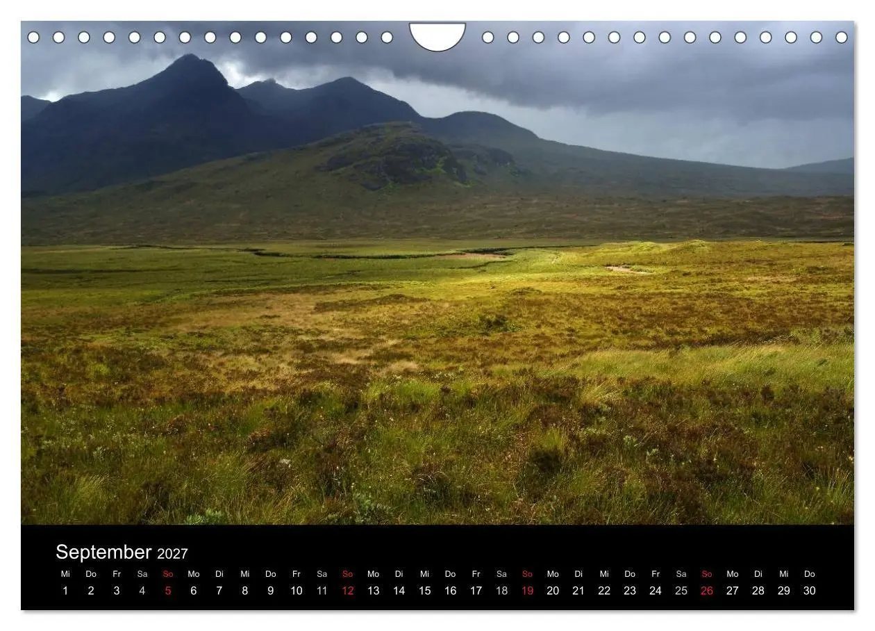 Bild: 9783594202739 | Schottland 2027 (Wandkalender 2027 DIN A4 quer), CALVENDO...