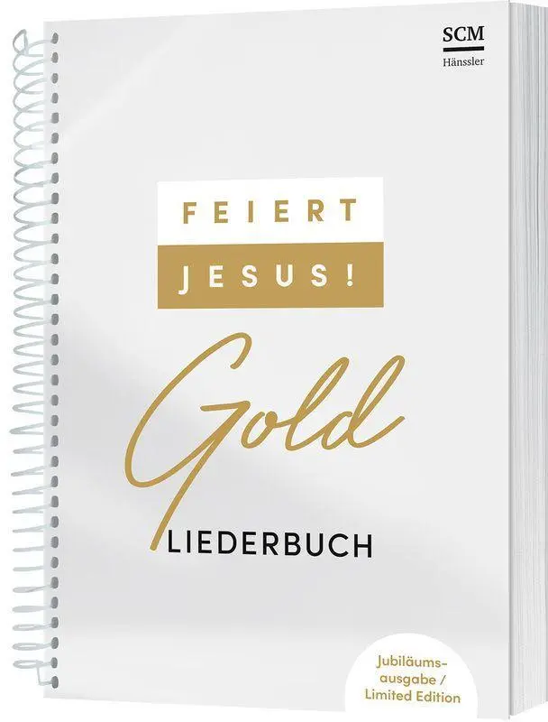 Cover: 9783775162739 | Feiert Jesus! Gold - Ringbuch | Jubiläumsausgabe / Limited Edition