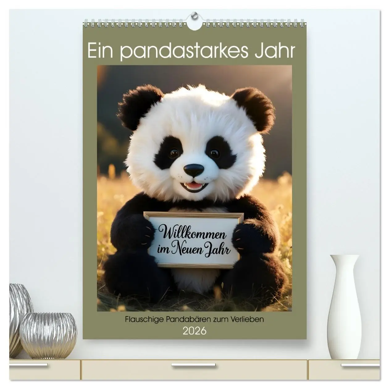 Cover: 9783457292839 | Ein pandastarkes Jahr - Flauschige Pandabären zum Verlieben...