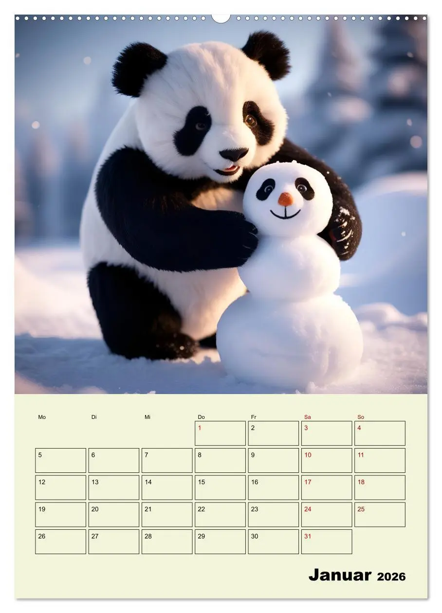 Bild: 9783457292839 | Ein pandastarkes Jahr - Flauschige Pandabären zum Verlieben...