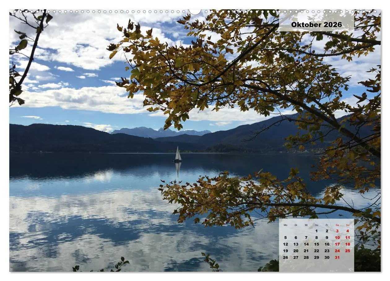 Bild: 9783457502839 | Alpenauszeit - Schöne Orte der Alpen (Wandkalender 2026 DIN A2...