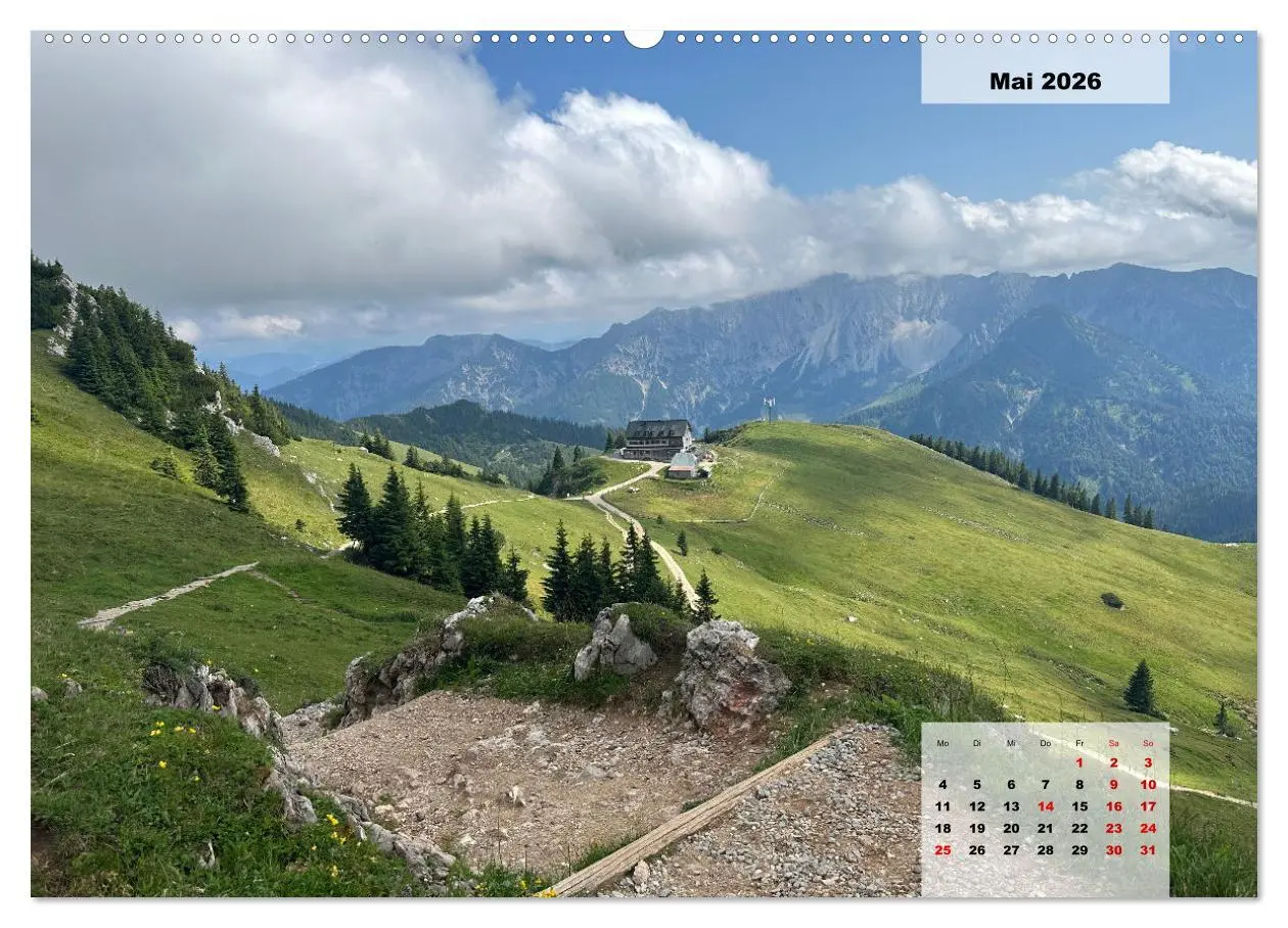Bild: 9783457502839 | Alpenauszeit - Schöne Orte der Alpen (Wandkalender 2026 DIN A2...