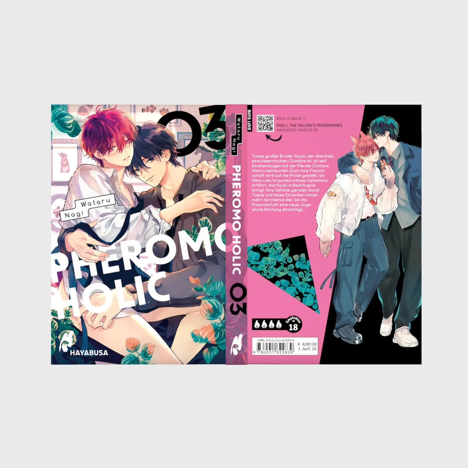 Bild: 9783551622839 | Pheromoholic 3 | "Tierisch" heiße Boys-Love-Story zwischen Chimären!
