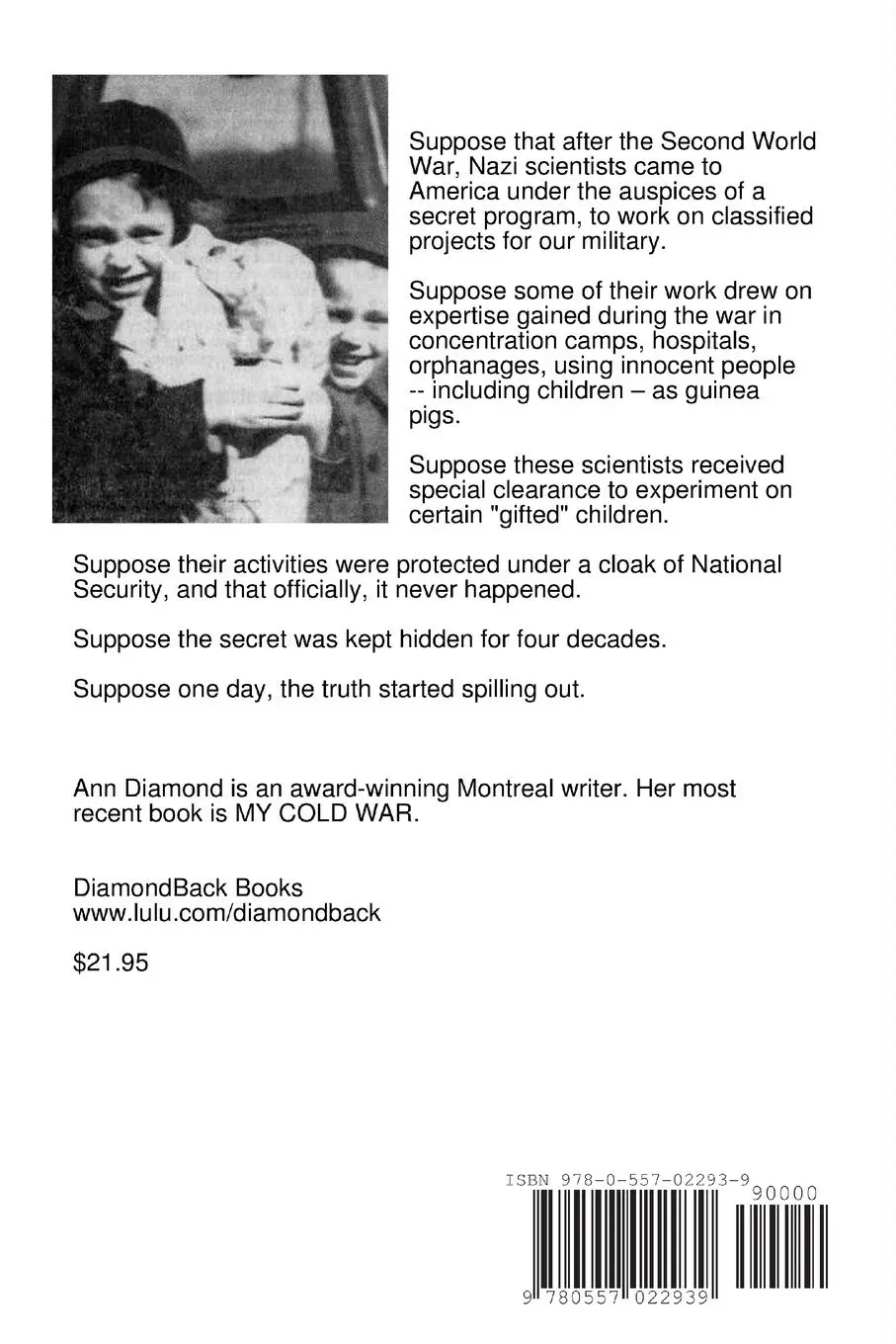 Rückseite: 9780557022939 | A CERTAIN GIRL | Ann Diamond | Taschenbuch | Kartoniert / Broschiert