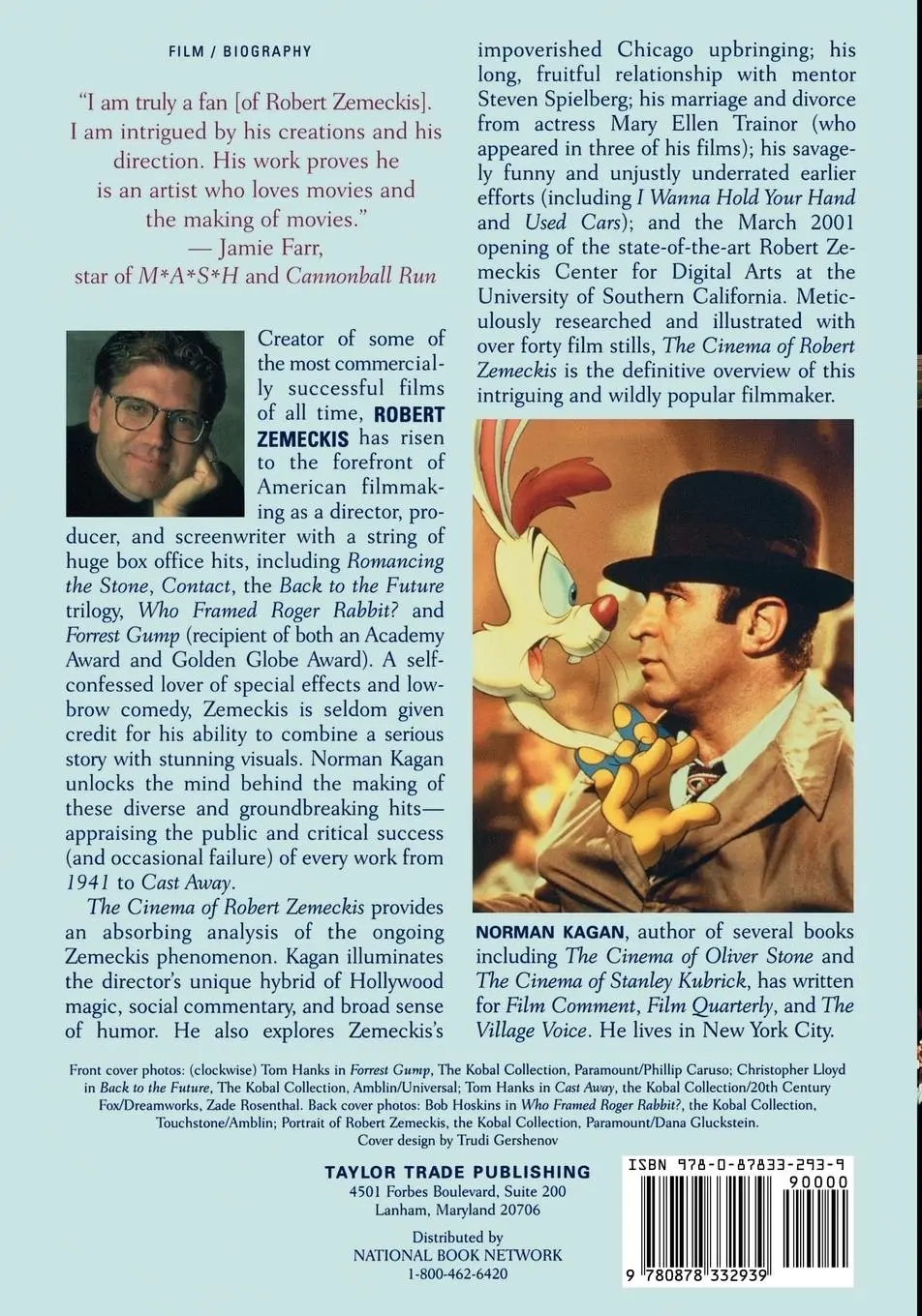 Rückseite: 9780878332939 | The Cinema of Robert Zemeckis | Norman Kagan | Taschenbuch | Englisch