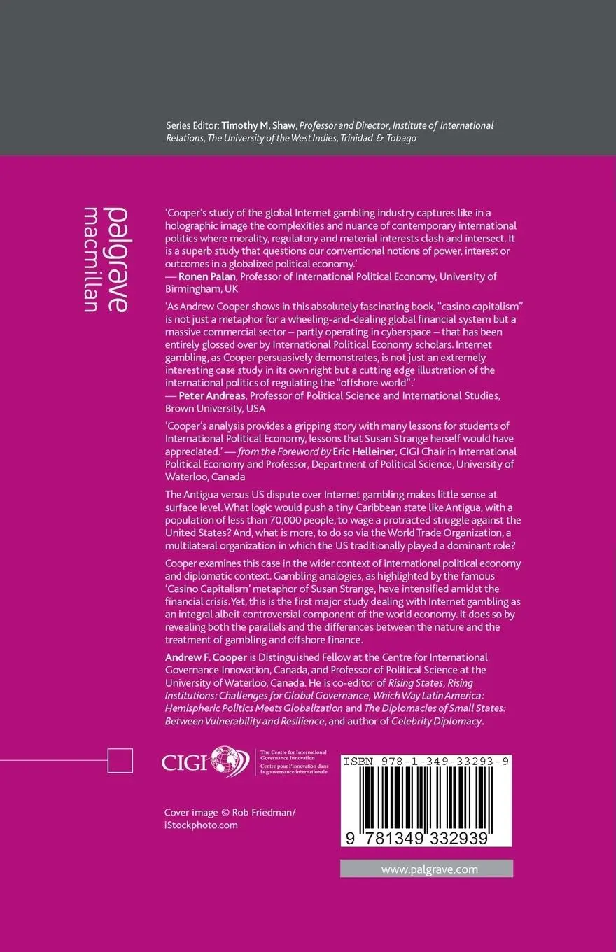 Rückseite: 9781349332939 | Internet Gambling Offshore | A. Cooper | Taschenbuch | xvii | Englisch