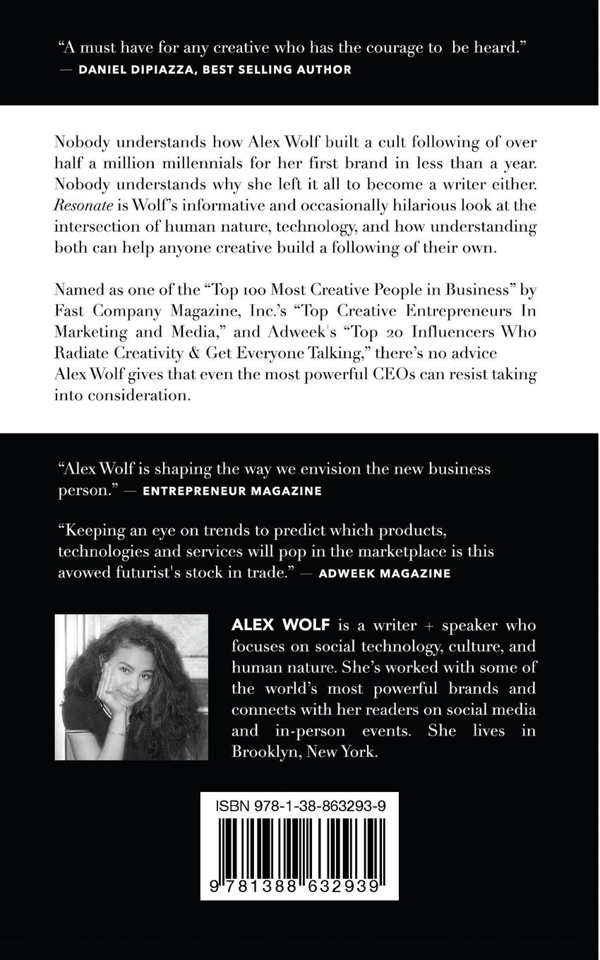 Rückseite: 9781388632939 | Resonate | Alex Wolf | Taschenbuch | Englisch | 2019 | Blurb