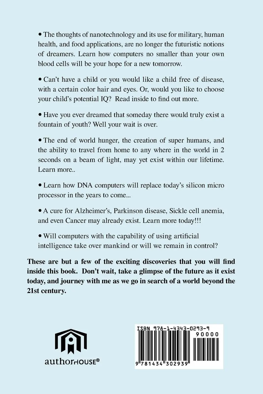 Rückseite: 9781434302939 | The Future of Tomorrow | Roderick L. Fennell | Taschenbuch | Englisch