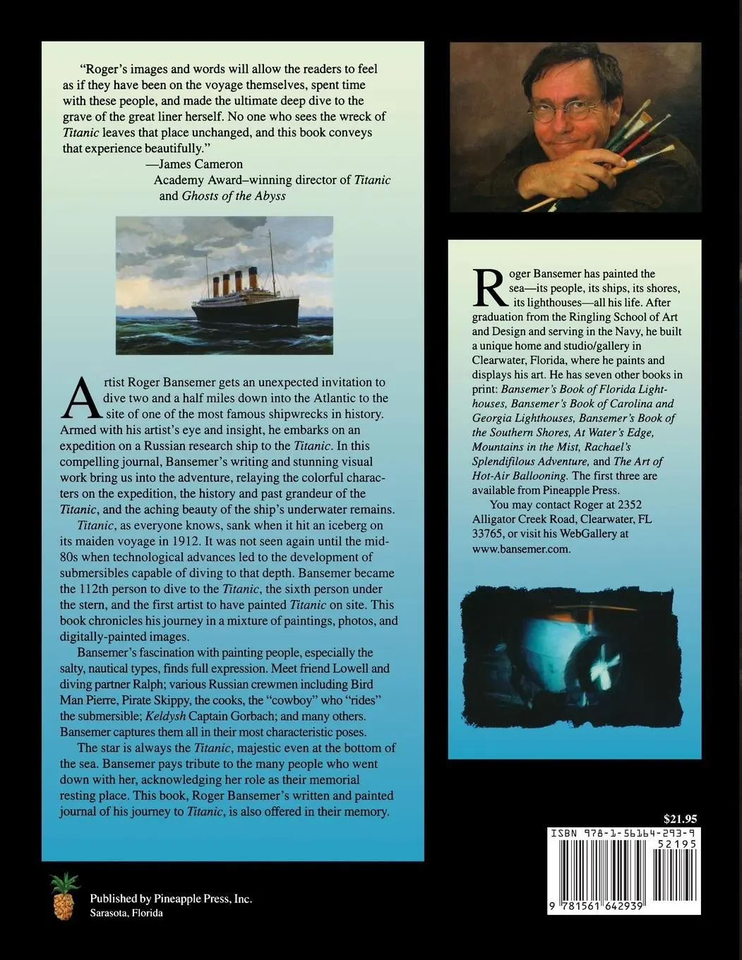 Rückseite: 9781561642939 | Journey to Titanic | Roger Bansemer | Taschenbuch | Englisch | 2003