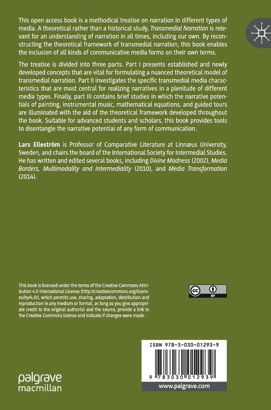Rückseite: 9783030012939 | Transmedial Narration | Narratives and Stories in Different Media