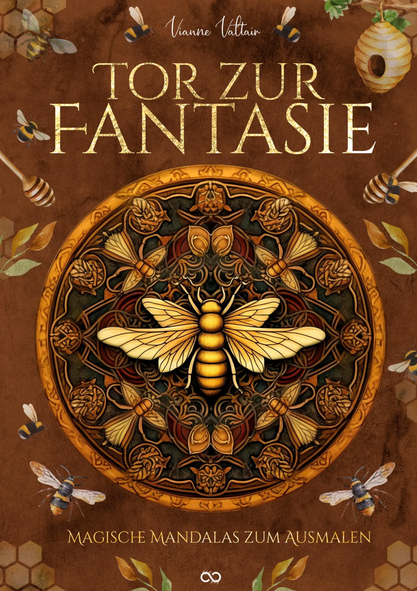 Cover: 9783384162939 | Tor zur Fantasie | Magische Mandalas zum Ausmalen | Vianne Valtair