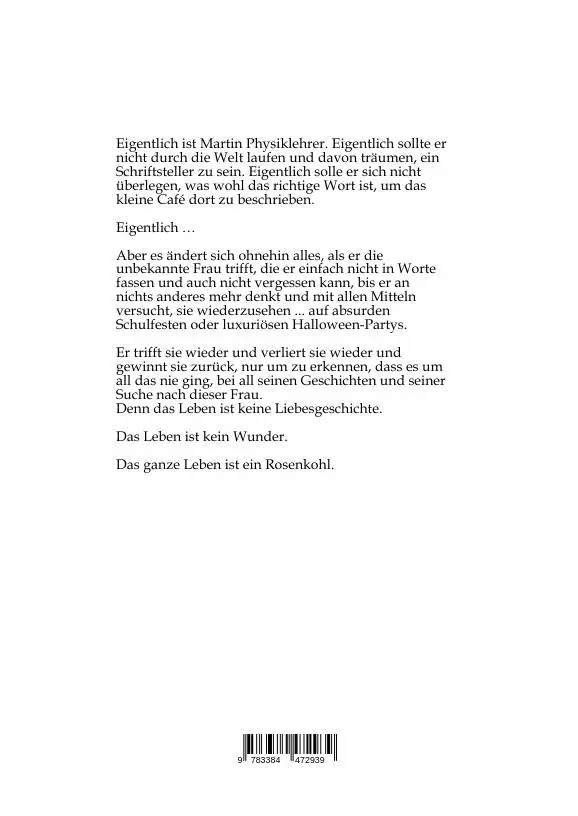 Rückseite: 9783384472939 | Das ganze Leben ist ein Rosenkohl | Marcus Straßer | Buch | 424 S.