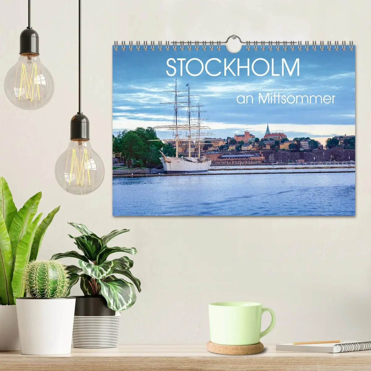 Bild: 9783457972939 | Stockholm an Mittsommer (Wandkalender 2026 DIN A4 quer), CALVENDO...