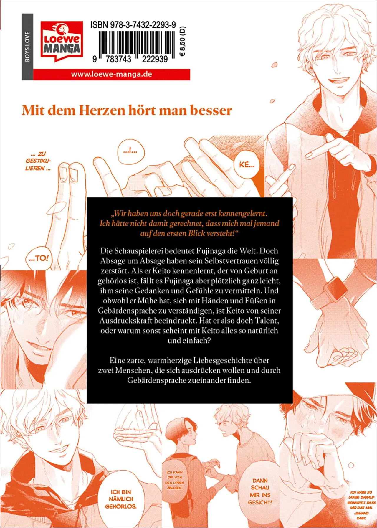 Rückseite: 9783743222939 | Sag's mit den Händen 01 | Rinteku | Taschenbuch | 250 S. | Deutsch