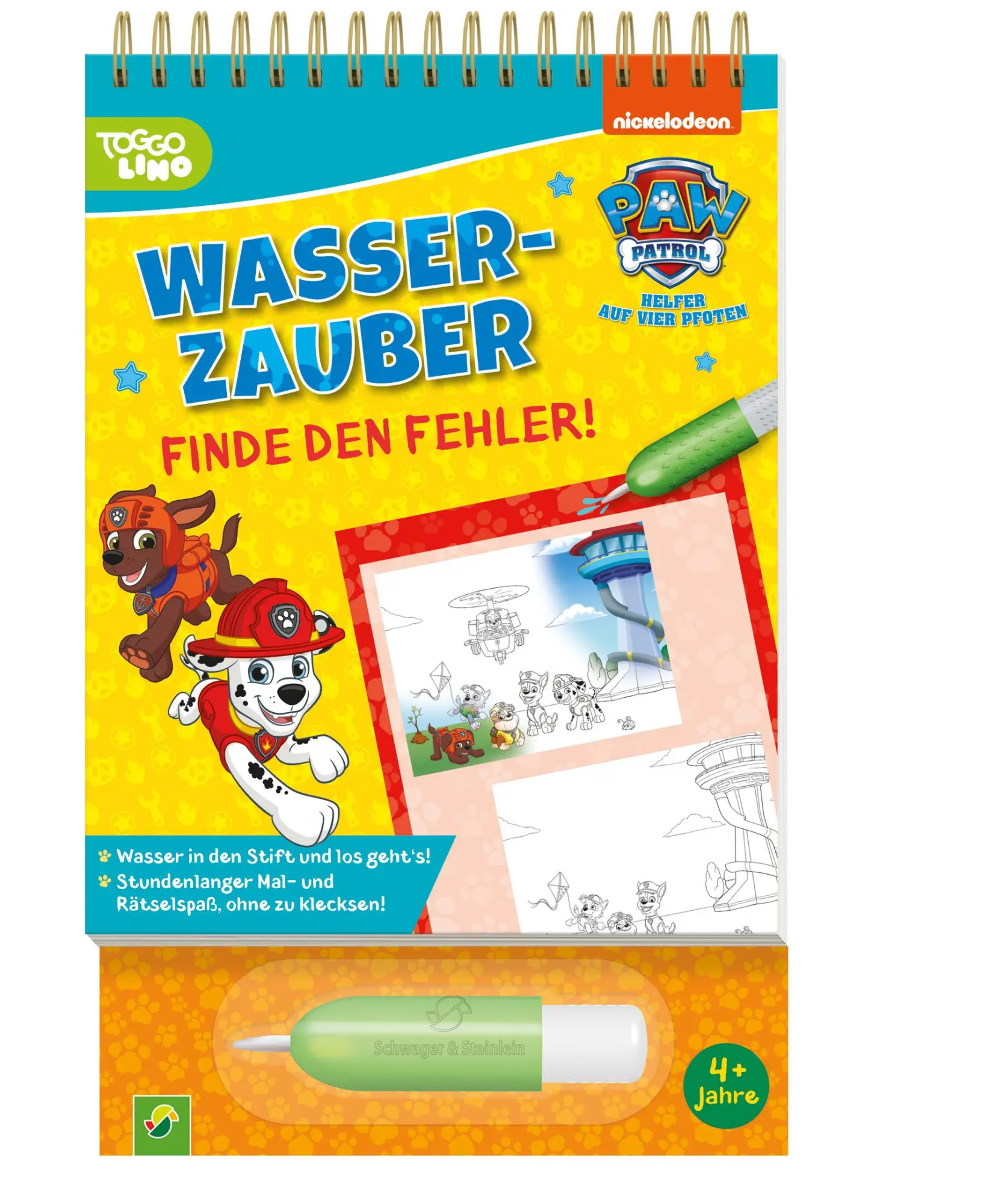 Cover: 9783849942939 | PAW Patrol Wasserzauber I Finde den Fehler. Einfach mit Wasser malen