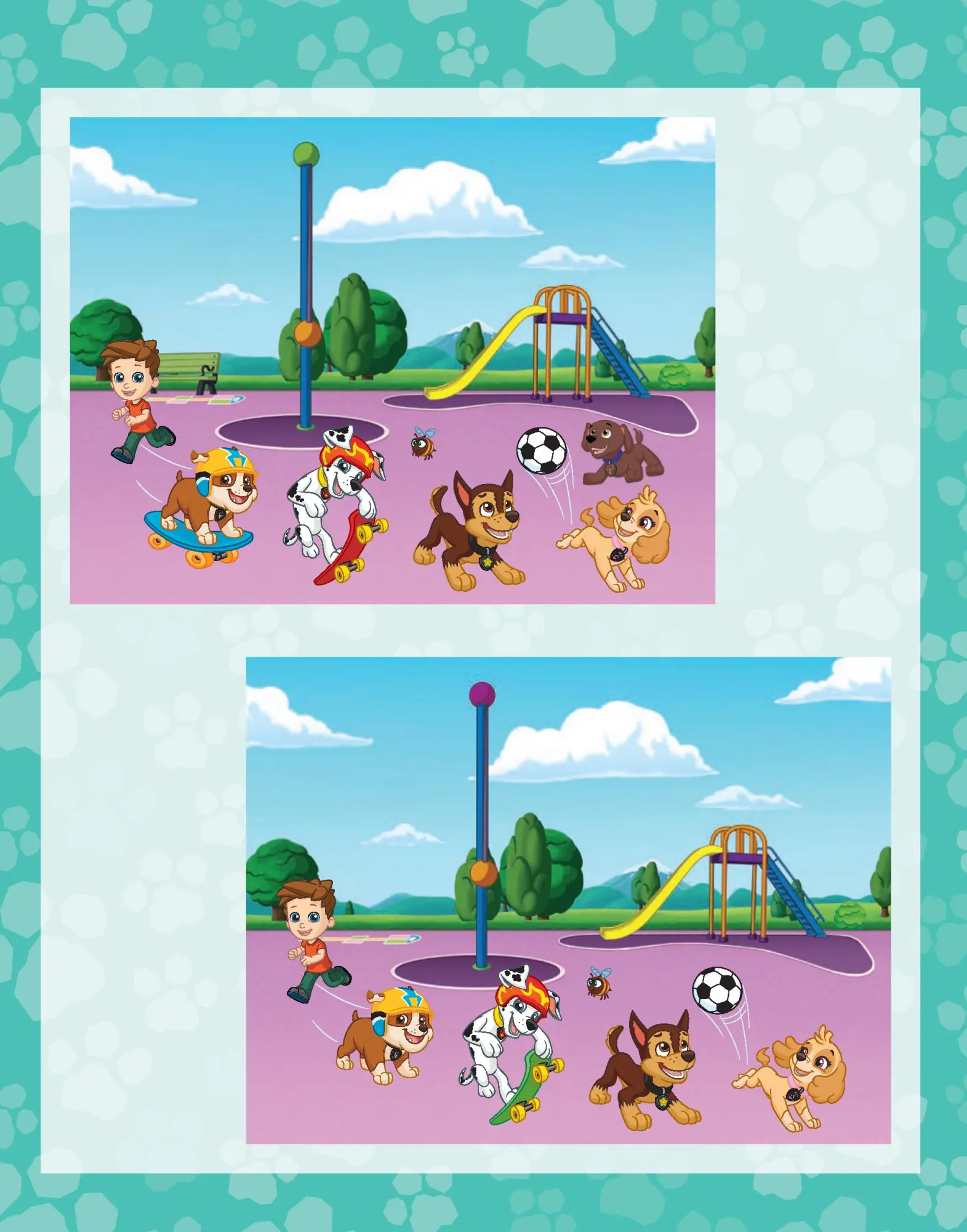 Bild: 9783849942939 | PAW Patrol Wasserzauber I Finde den Fehler. Einfach mit Wasser malen